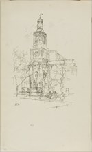 St. Anne’s, Soho, 1896, James McNeill Whistler, American, 1834-1903, United States, Transfer
