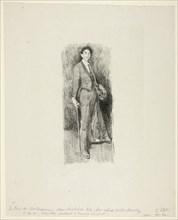 Count Robert de Montesquiou, 1894, Beatrix Godwin Whistler (English, 1857-1896), after James