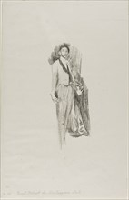 Count Robert de Montesquiou, 1894, Beatrix Godwin Whistler, English, 1857-1896, England, Lithograph