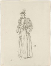 Portrait Study: Miss Charlotte R. Williams, 1892, James McNeill Whistler, American, 1834-1903,