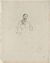 Stephane Mallarmé, No. 2, 1892, James McNeill Whistler, American, 1834-1903, United States,