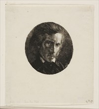 Portrait of Edmond de Courtives, c. 1849, Charles Meryon, French, 1821-1868, France, Etching in
