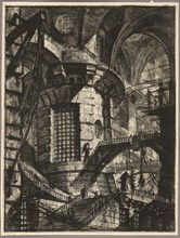 The Round Tower, plate 3 from the second edition of Carceri d’invenzione (Imaginary Prisons), 1750,