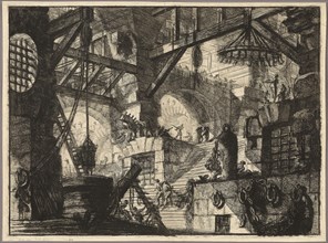 The Well, plate 13 from Imaginary Prisons, 1761, Giovanni Battista Piranesi, Italian, 1720-1778,