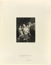 Lady Cockburn and family, from Old English Masters, 1897, printed 1902, Timothy Cole (American,