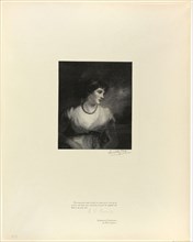 Countess of Oxford, from Old English Masters, 1898, printed 1902, Timothy Cole (American, born