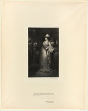 Portrait of a Lady, from Old English Masters, 1899, printed 1902, Timothy Cole (American, born