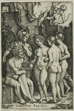 The Judgment of Paris, 1546, Sebald Beham (German, 1500-1550), after Barthel Beham (German,