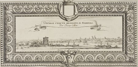 Frontispiece, from Various Scenes Designed in Florence, 1630, François Collignon (French, c.