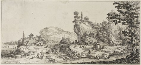Loading Merchandise, from Various Scenes Designed in Florence, 1618–20, Jacques Callot, French,