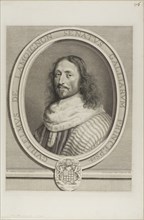 Guillaume de Lamoignon, 1663, Robert Nanteuil, French, 1623-1678, France, Engraving on paper, 329 ×