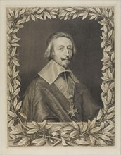 Cardinal Richelieu, 1657, Robert Nanteuil (French, 1623-1678), after Philippe de Champaigne