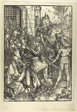 The Bearing of the Cross, from The Large Passion, c. 1498–99, published 1511, Albrecht Dürer,