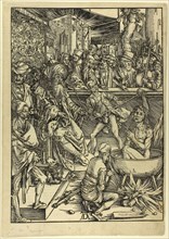 The Martyrdom of St. John, from The Apocalypse, c. 1496–98, published 1511, Albrecht Dürer, German,