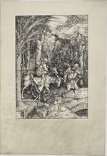 The Flight into Egypt, from the Life of the Virgin, c. 1504–05, published 1511, Albrecht Dürer,