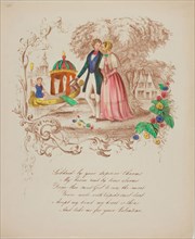 Subdued by Your Superior Charms (valentine), c. 1842, Unknown Artist, English, 19th century,