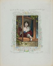Haste From My Lattice, Letter Fly! (valentine), c. 1850, Unknown Artist, English, 19th century,
