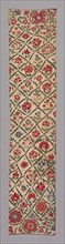 Suzani (large embroidered hanging or cover), 1825/75, Uzbekistan, Uzbekistan, Linen with design of