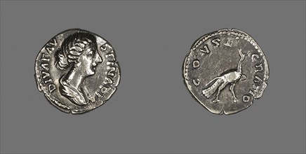 Denarius (Coin) Portraying Empress Faustina the Younger, AD 176/180, Roman, minted in Rome, Roman
