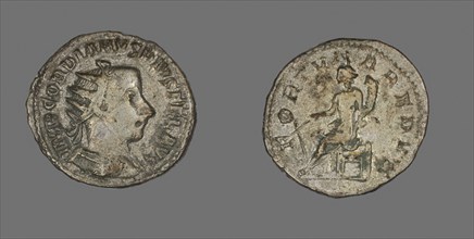 Antoninianus (Coin) Portraying Emperor Gordian III, AD 242/244, Roman, minted in Antioch, Roman