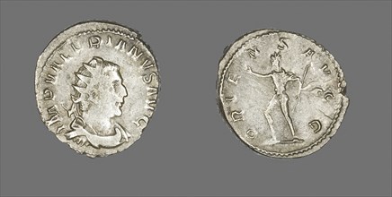 Antoninianus (Coin) Portraying Emperor Valerian, AD 257/259, Roman, minted in Rome, Roman Empire,