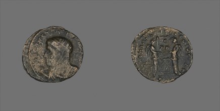 Coin Portraying Emperor Constantine I, about AD 319/320, Roman, minted in London or Arles, Roman