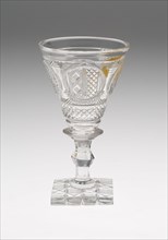 Wine Glass, 18th century, Netherlands, Netherlands, Glass, H. 14 cm (5 1/2 in.)