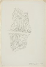 Draped Figure and Reflection, study for Mirror of Venus, c. 1873–77, Sir Edward Burne-Jones,