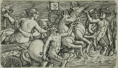 The Triumph of the Sea-Gods, 1520/25, Albrecht Altdorfer (German, c. 1480-1538), after Peregrino da