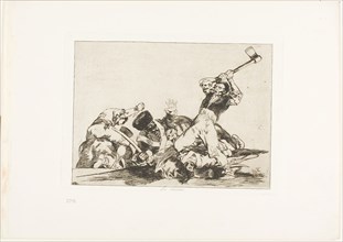 The Same, plate three from The Disasters of War, 1810/15, published 1863, Francisco José de Goya y