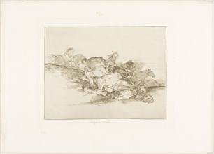 It Always Happens, plate eight from The Disasters of War, 1814/20, published 1863, Francisco José