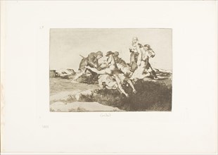 Charity, plate 27 from The Disasters of War, 1810, published 1863, Francisco José de Goya y