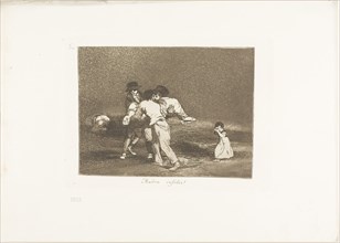 Unhappy Mother!, plate 50 from The Disasters of War, 1812/15, published 1863, Francisco José de