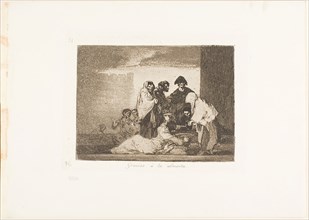 Thanks to the Millet, plate 51 from The Disasters of War, 1812/15, published 1863, Francisco José