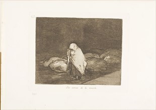 The Beds of Death, plate 62 from The Disasters of War, 1812/15, published 1863, Francisco José de