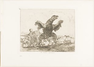 The Carnivorous Vulture, plate 76 from The Disasters of War, 1815/20, published 1863, Francisco