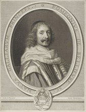Pompone de Bellièvre, 1657, Robert Nanteuil (French, 1623-1678), after Charles Le Brun (French,