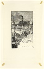 Quartier des Gobelins, plate 20 from Le Long de la Seine et des Boulevards, 1889, published 1910,