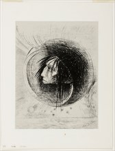 Blossoming, plate one from In Dreams, 1879, Odilon Redon, French, 1840-1916, France, Lithograph on