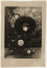 Germination, plate two from In Dreams, 1879, Odilon Redon, French, 1840-1916, France, Lithograph on