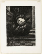 Vision, plate eight from In Dreams, 1879, Odilon Redon, French, 1840-1916, France, Lithograph in