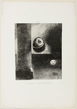 There Were Also Embryonic Beings, plate 4 of 6, 1885, Odilon Redon, French, 1840-1916, France,