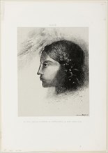 Upon Awakening I Saw the Goddess of the Intelligible With Her Severe and Hard Profile, plate 6 of