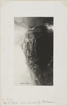 The Idol, frontispiece from Emile Verhaeren’s Les Soirs, 1887, Odilon Redon, French, 1840-1916,