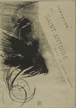 Cover-Frontispiece for the Temptation of St. Anthony, 1888, Odilon Redon, French, 1840-1916,