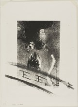 Frontispiece for Iwan Gilkin’s Damnation de l’artiste, 1889, Odilon Redon, French, 1840-1916,