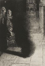 Frontispiece for Les Flambeaux noirs by Emile Verhaeren, 1890, Odilon Redon, French, 1840-1916,