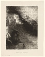 Pilgrim of the Sublunary World, plate 5 of 6, 1891, Odilon Redon, French, 1840-1916, France,