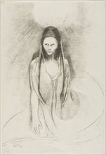 Intelligence was Mine! I Became the Buddha, plate 12 of 24, 1896, Odilon Redon, French, 1840-1916,