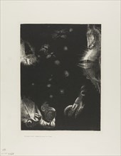 Different Peoples Inhabit the Countries of the Ocean, plate 23 of 24, 1896, Odilon Redon, French,